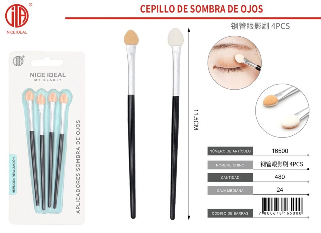 APLICADORES DE SOMBRA DE OJOS 4PCS