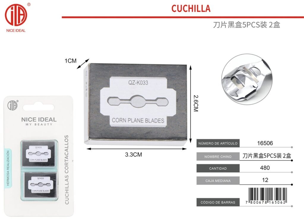 CUCHILLA 5PCS 2
