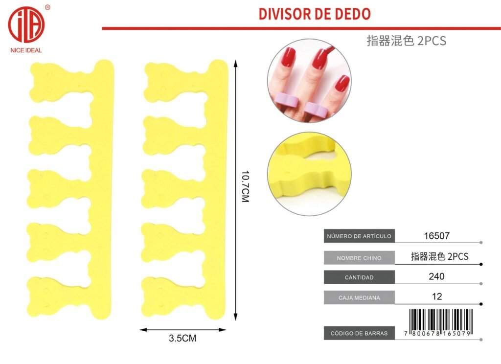 SEPARADOR DE DEDOS 2PCS 2PCS