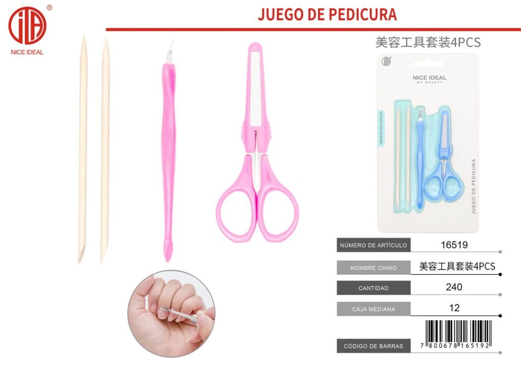 JUEGO DE MANICURA 4PCS) *1 *1 *2