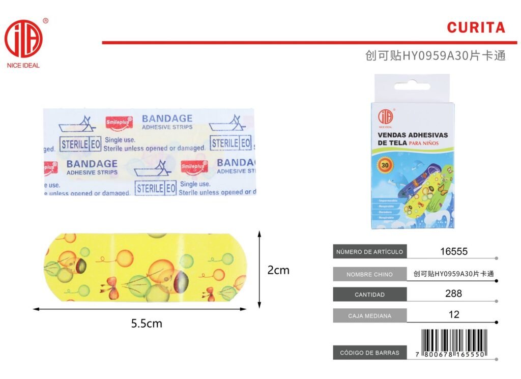 CURITAS 30 PARA NI OS HY0959A30