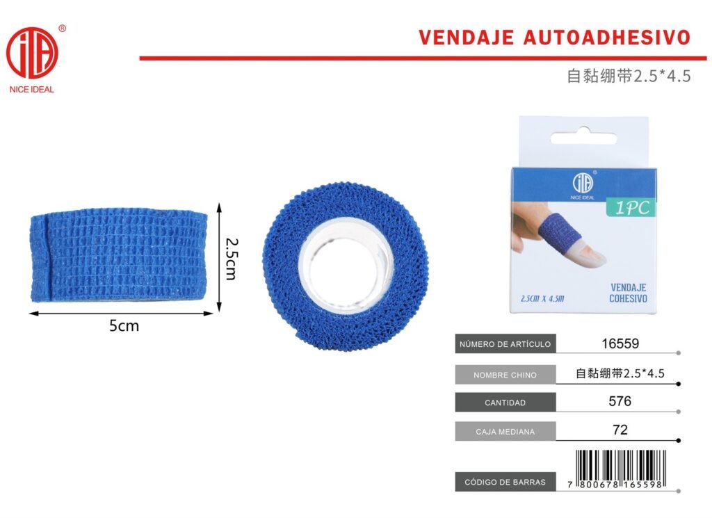 VENDAJE AUTOADHESIVO -2.5*4.5