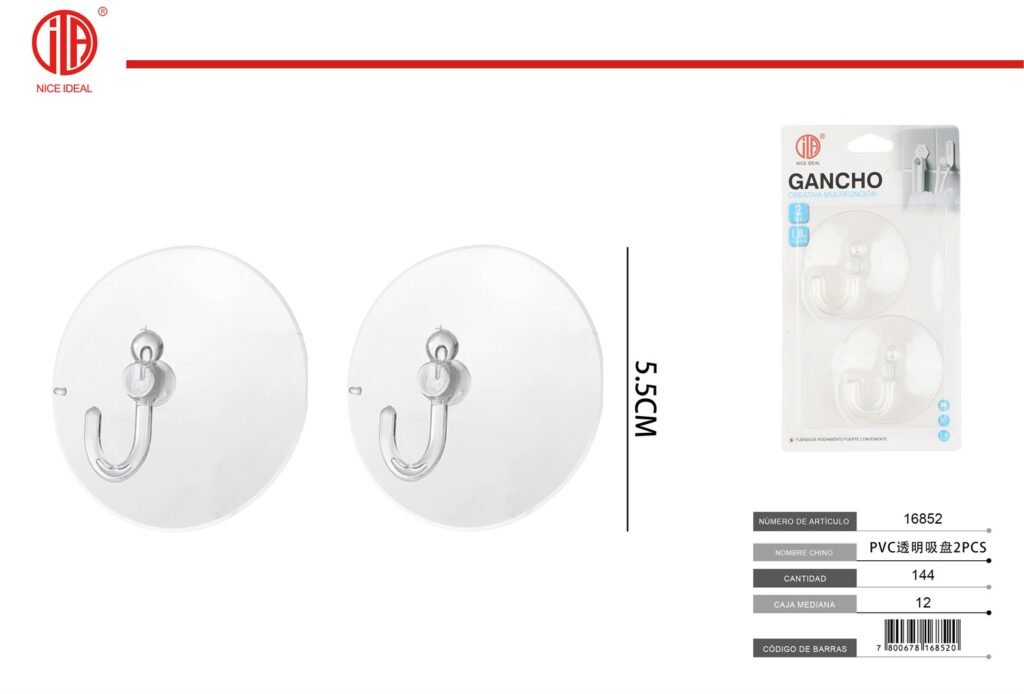 GANCHO PVC 2PCS