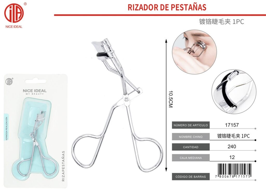 RIZADOR DE PESTA AS CROMADO 1PC 1PC