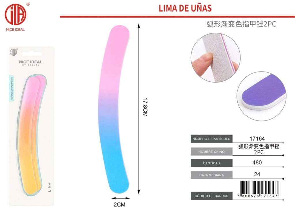 LIMA DE UÑAS 2 PC