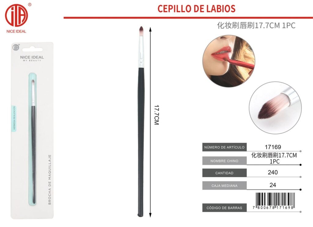 CEPILLO DE LABIOS 17.7CM 1PC