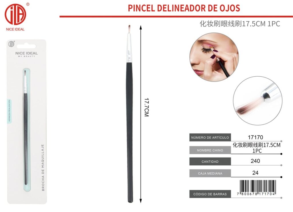 PINCEL DELINEADOR DE OJOS 17.5CM 1PC