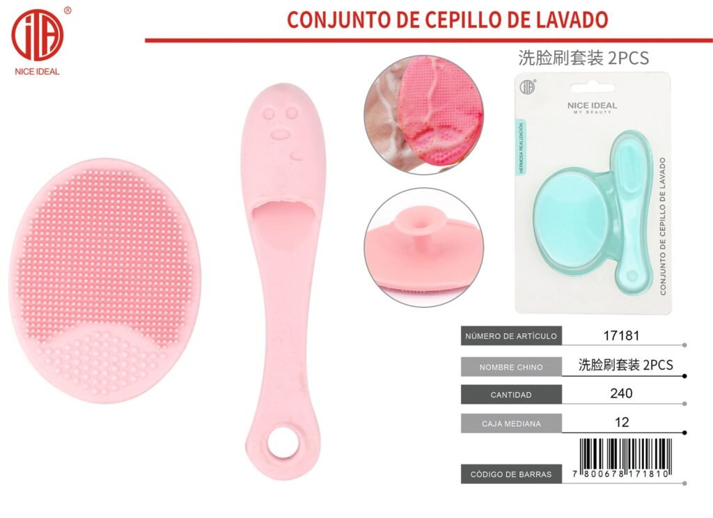 CEPILLO FACIAL 2PCS