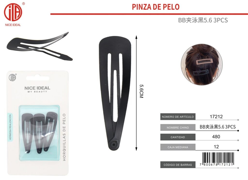 PINZA DE PELO BB 5.63PCS