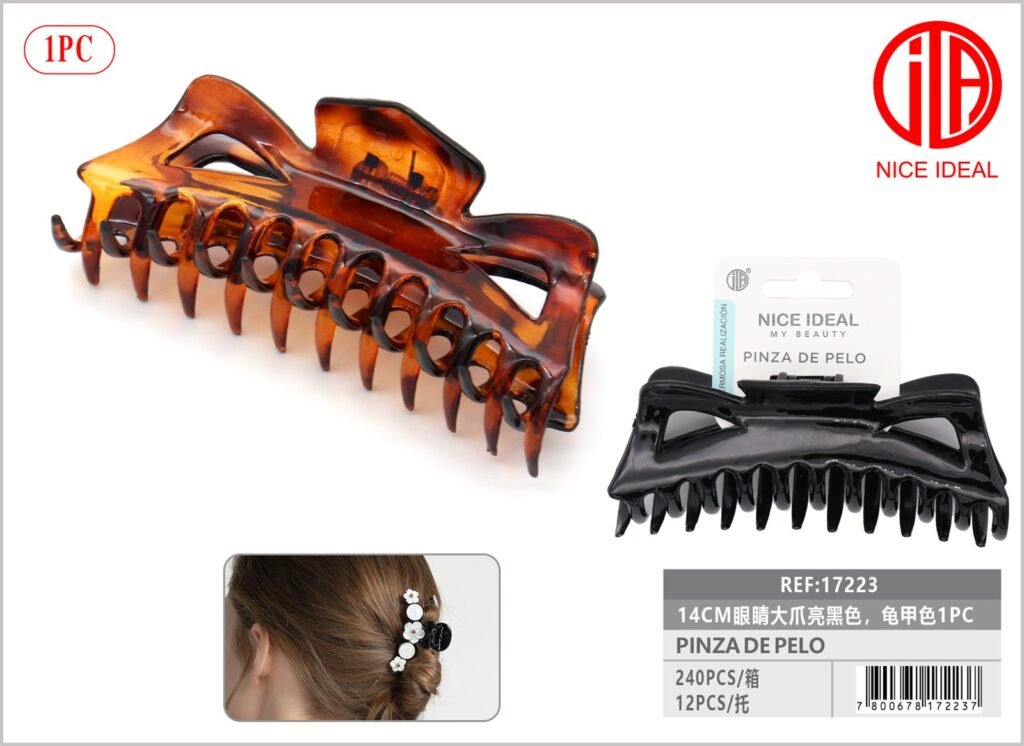 PINZA DE PELO 14CM 1PC
