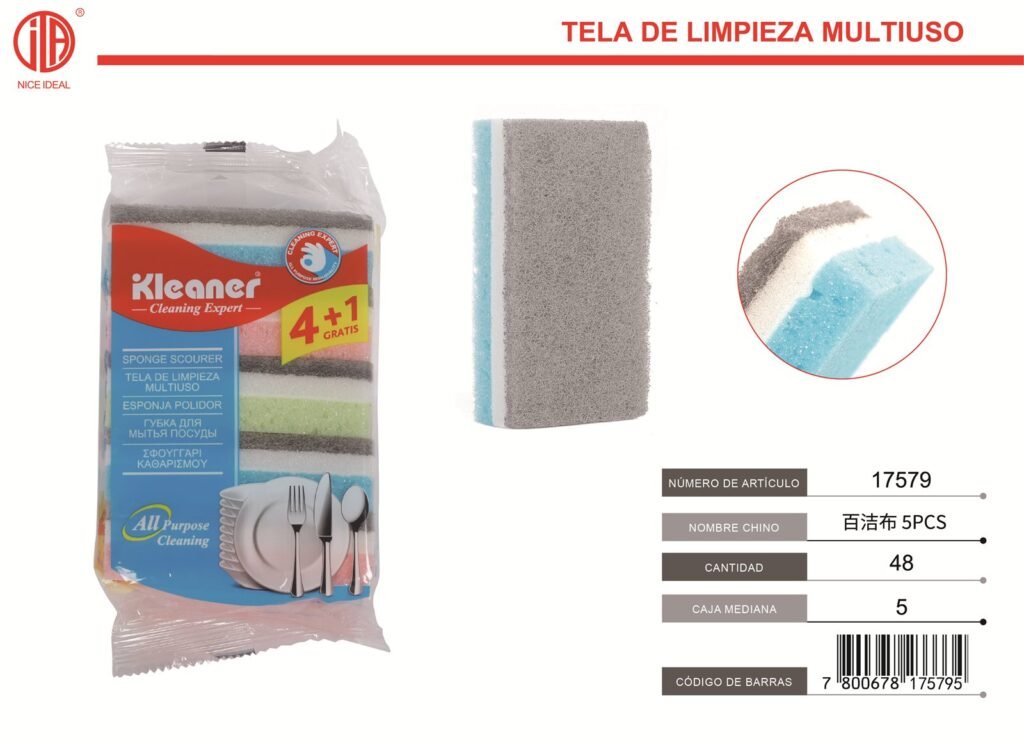 ESTROPAJO 5 PIEZAS 5