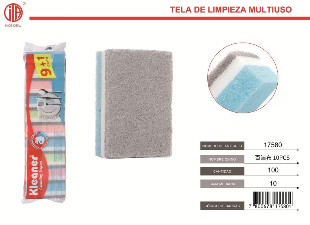 ESTROPAJO10 PIEZAS 10