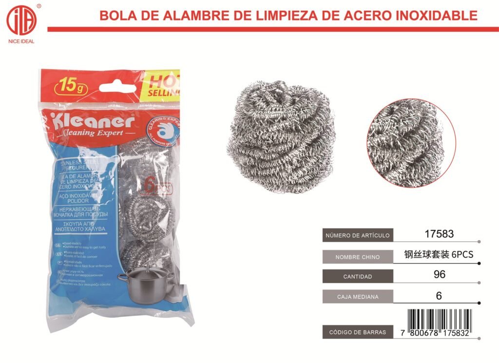 TRAJE DE BOLA DE ACERO 6 PIEZAS 6PCS