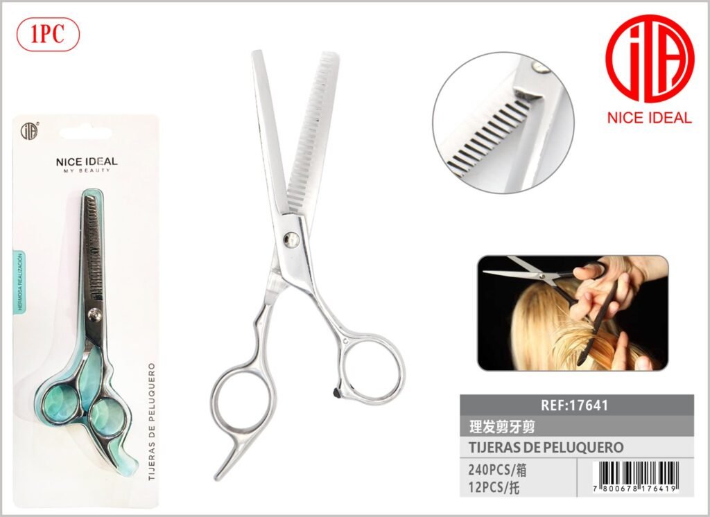 TIJERAS DE CORTE DE PELO - 17CM - 17CM