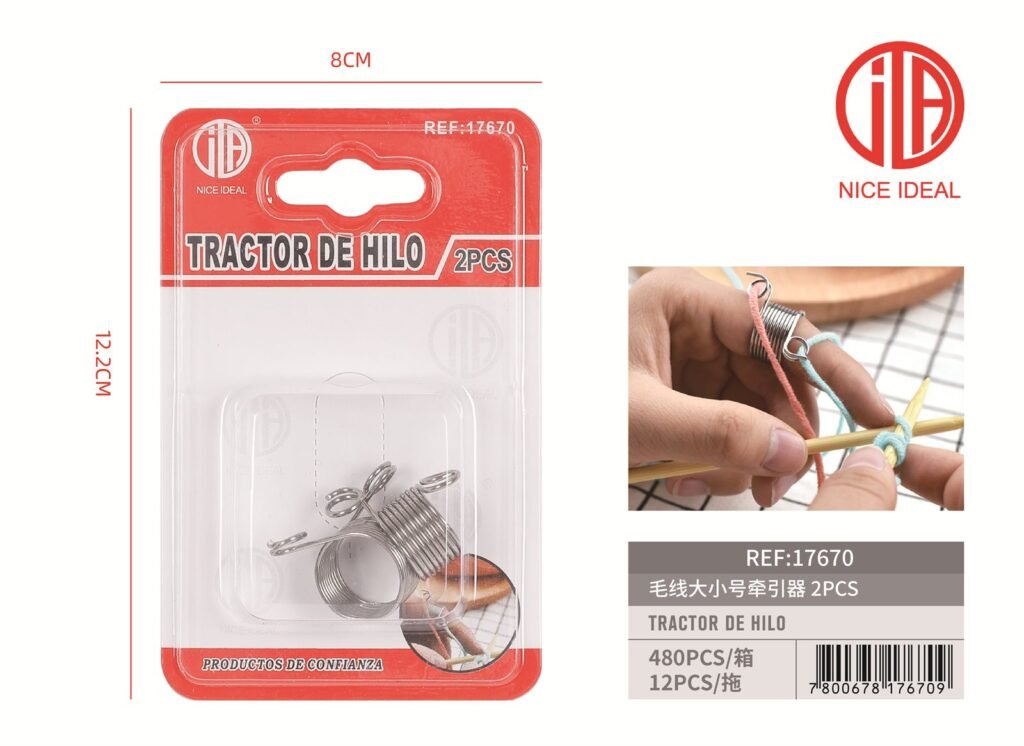 TRACTOR DE TAMA O DE LANA 2PCS 2PCS