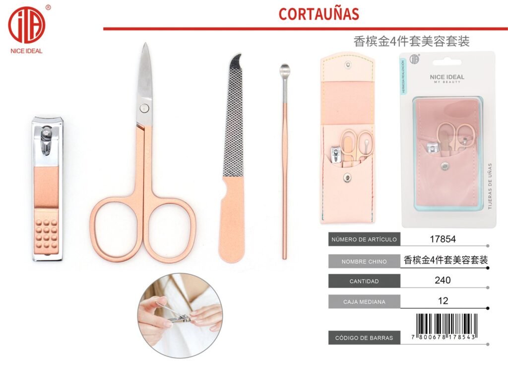 CONJUNTO DE TIJERAS DE UÑAS 4