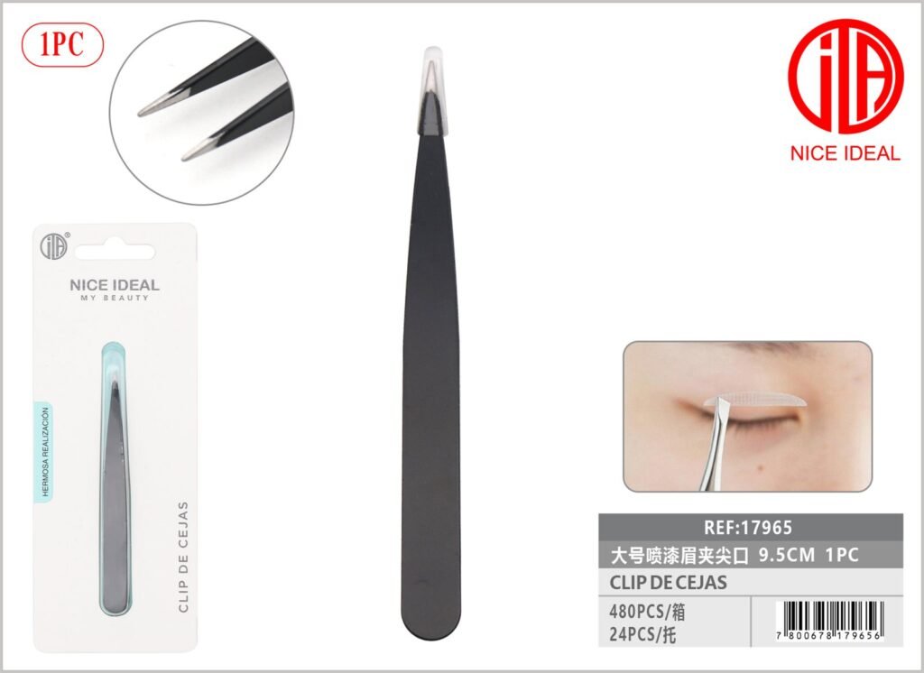PINZA DE CEJA 9.5CM 1PC