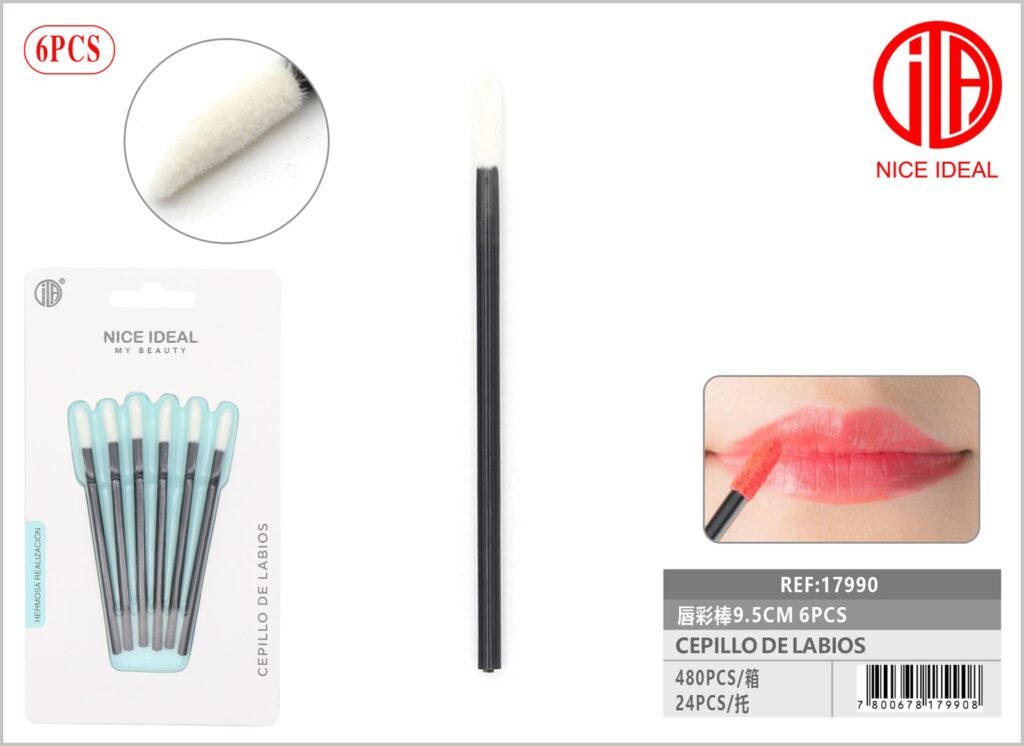 LáPIZ LABIAL 9.5CM 6PCS