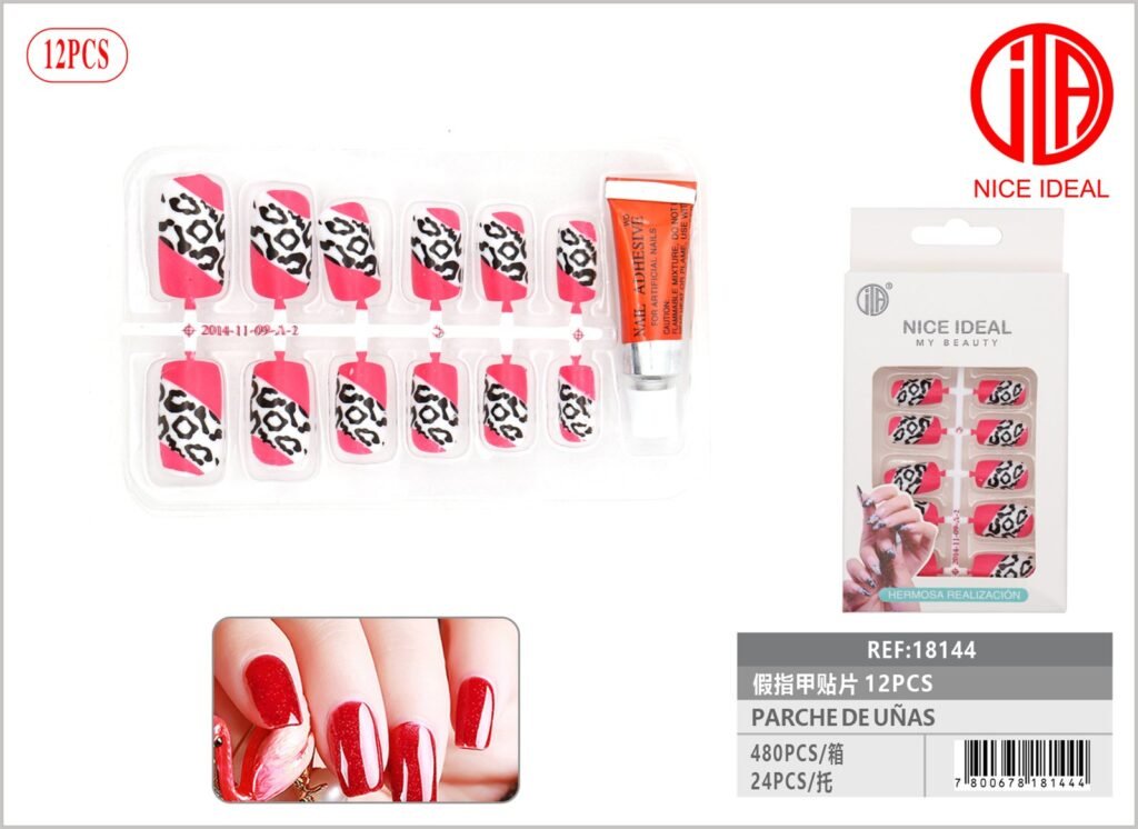 PARCHE DE UÑAS 12 PCS
