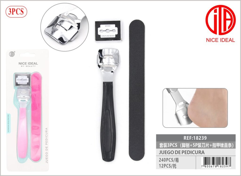 KIT DE HERRAMIENTAS DE BELLEZA 3PCS