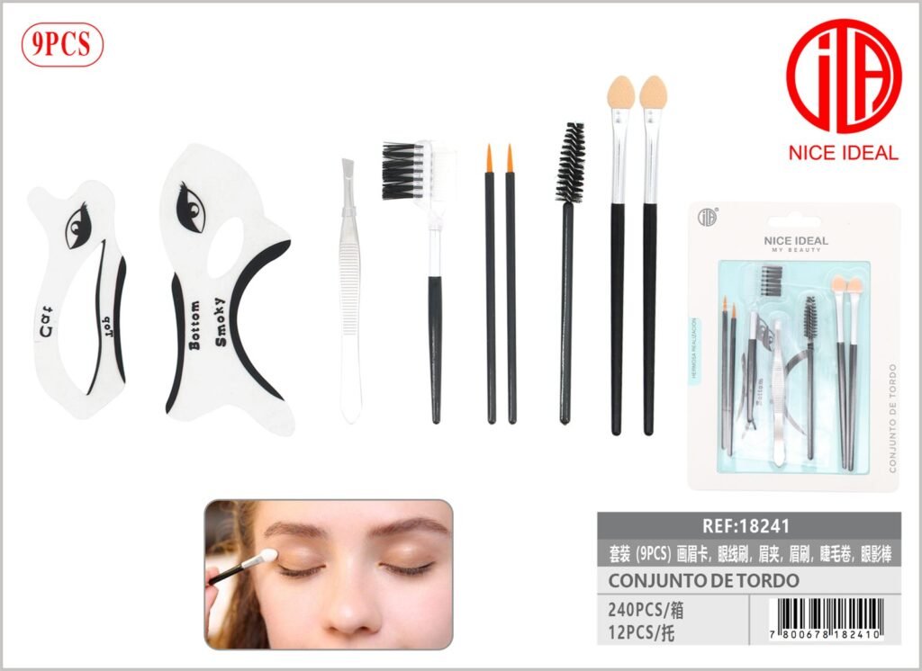 KIT DE HERRAMIENTAS DE BELLEZA 9PCS