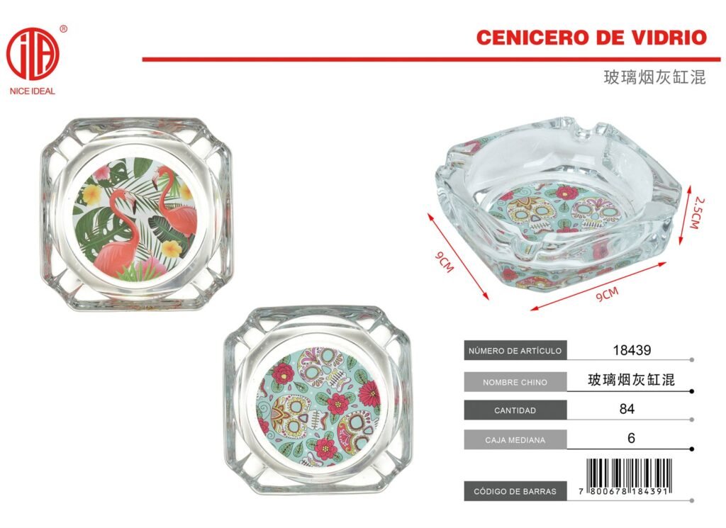 CENICERO VIDRIO
