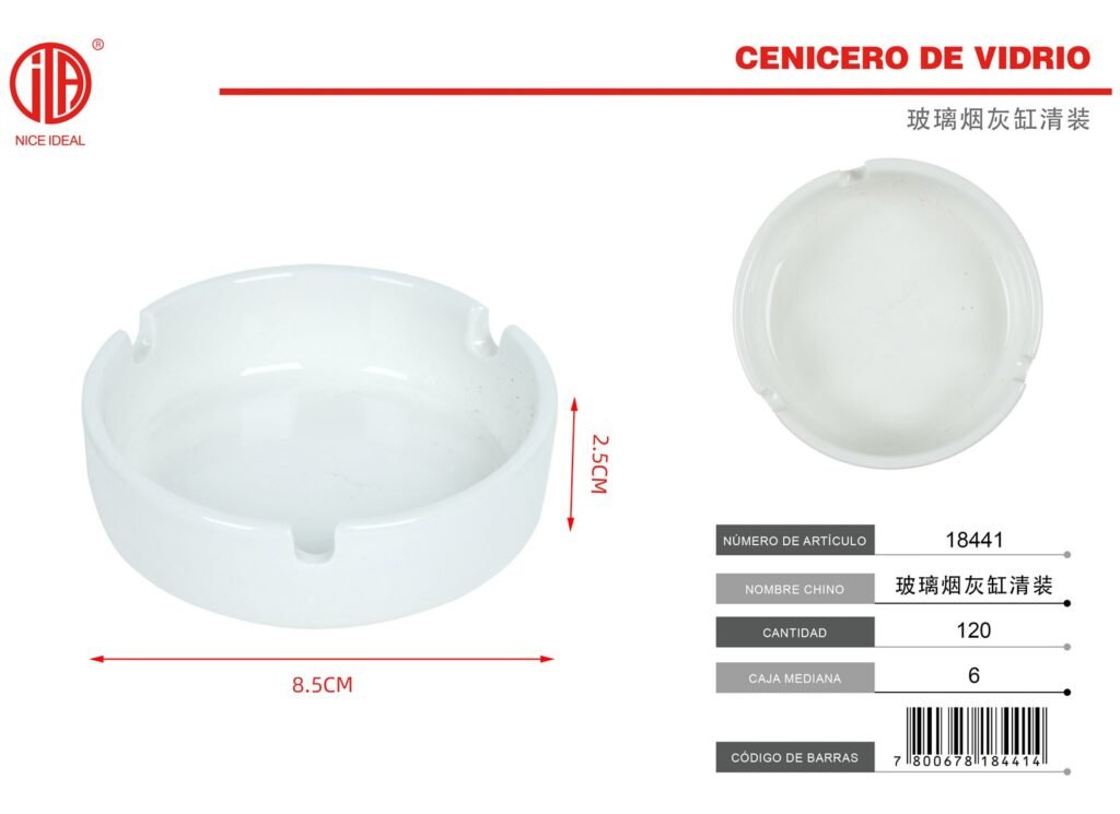 CENICERO VIDRIO