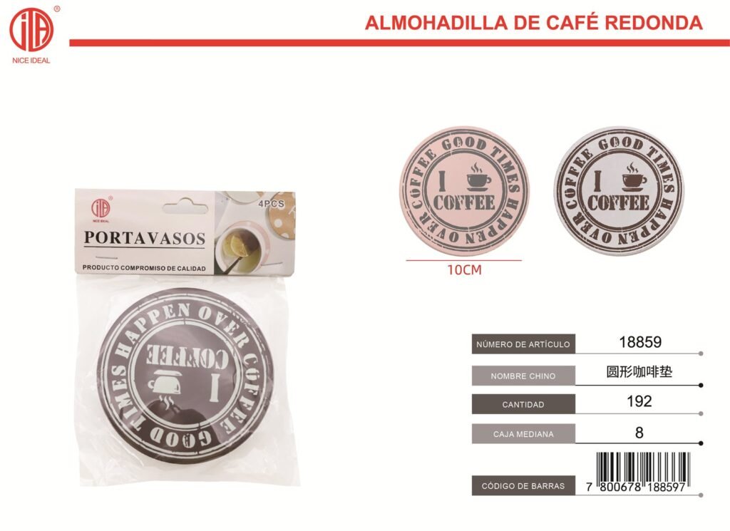 ALMOHADILLA DE CAFé 4PCS