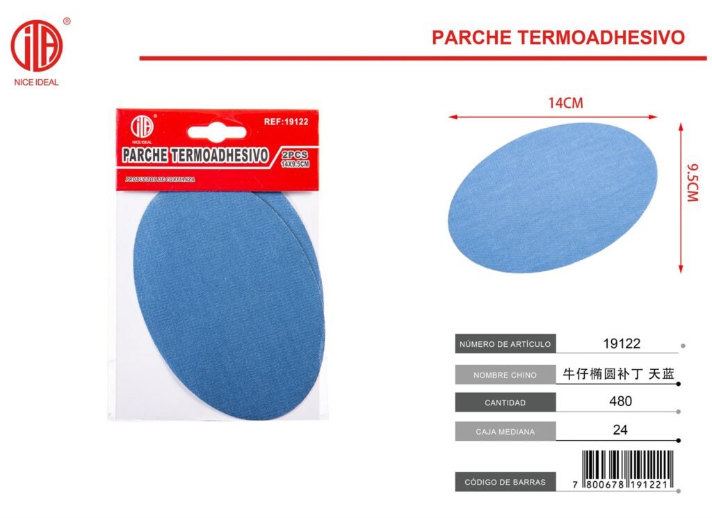 PARCHE 14*9.5CM