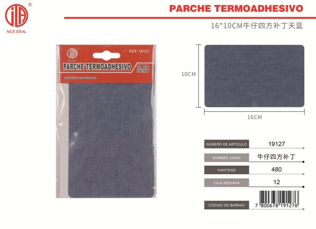 PARCHE 16*10CM