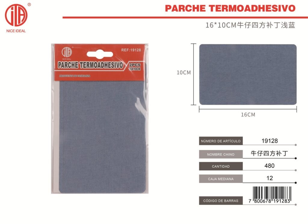 PARCHE 16*10CM