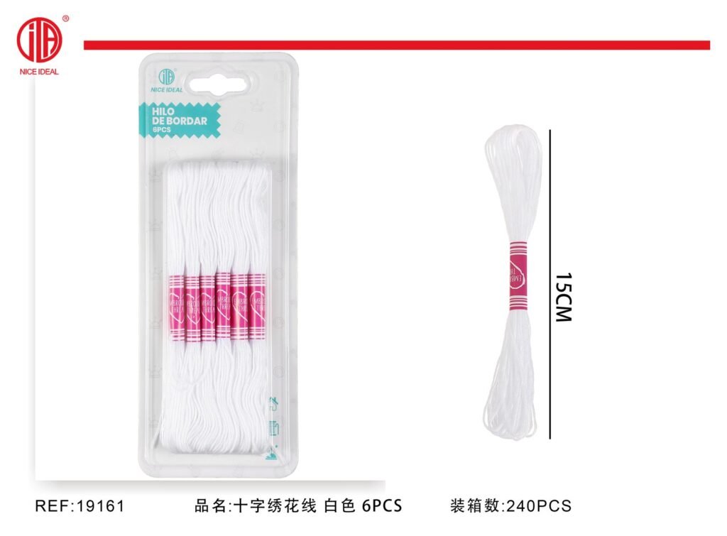 HILO DE BORDAR 6PCS