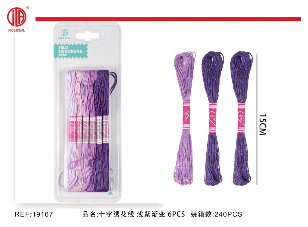 HILO DE BORDAR 6PCS