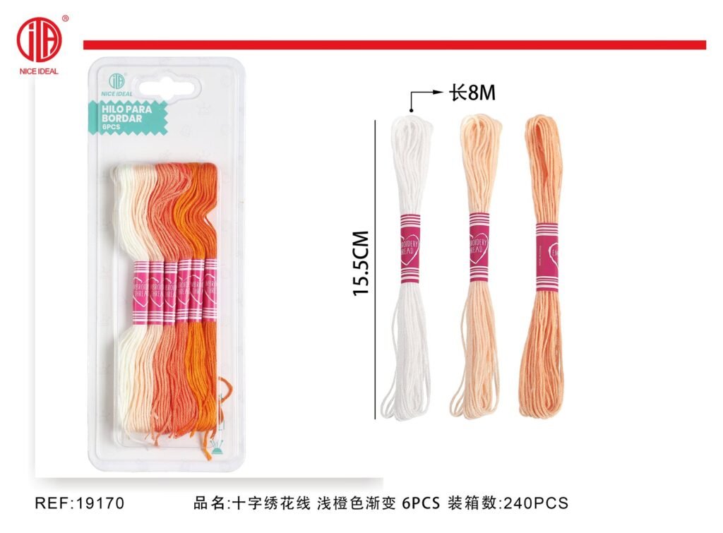 HILO DE BORDAR 6PCS