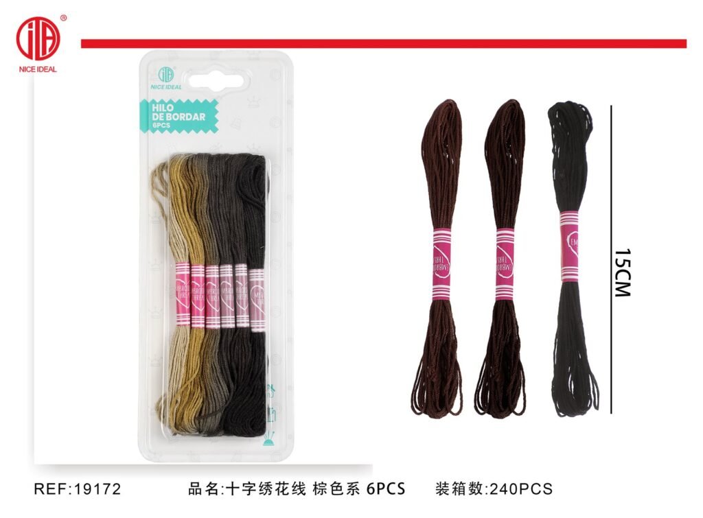 HILO DE BORDAR 6PCS