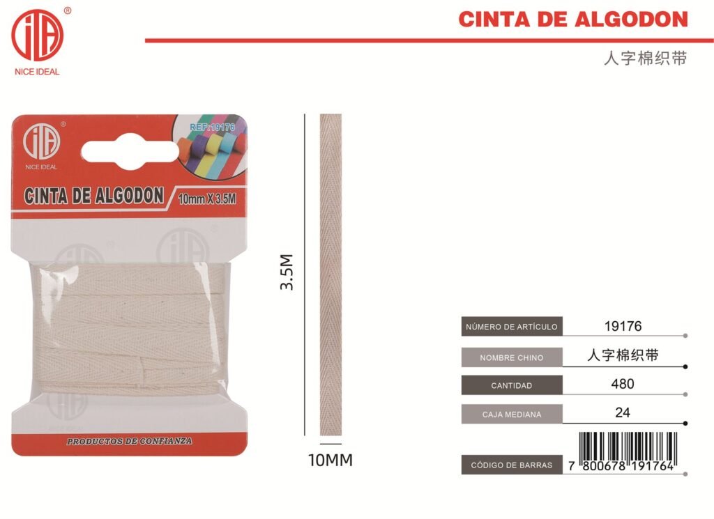 CORDON DE ZAPATO 10MM*3.5M