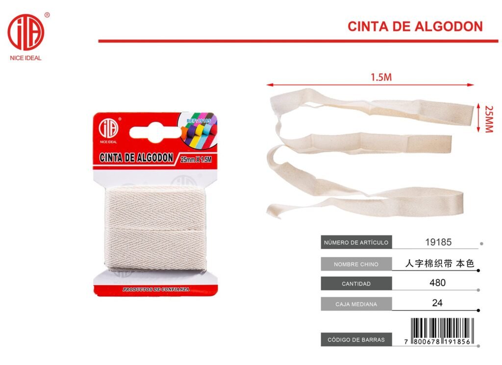 CORDON DE ZAPATO 25MM*1.5