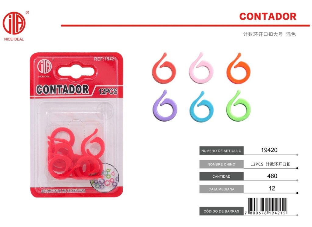 ANILLO DE CONTEO12PCS