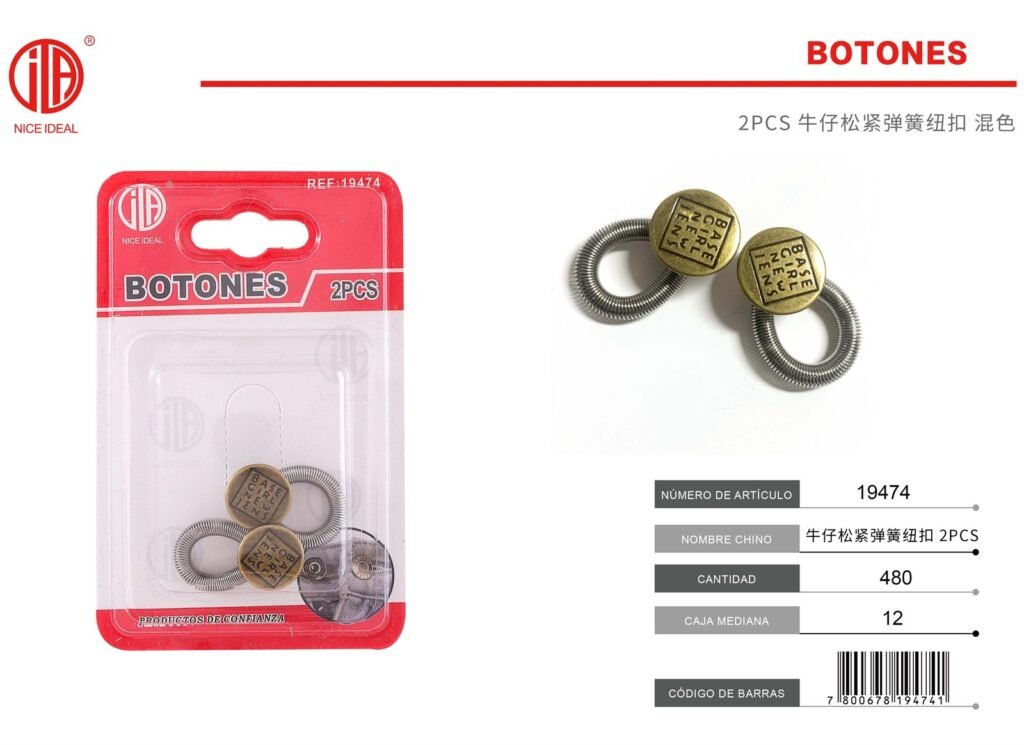 BOTóN 2PCS