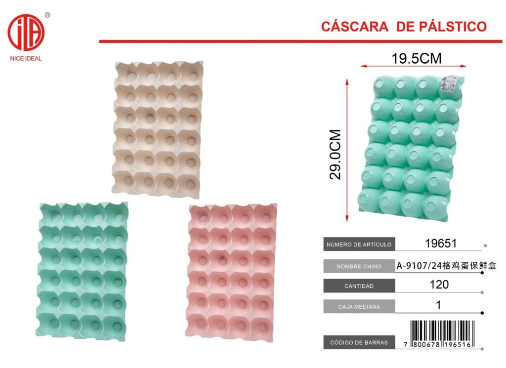 CAJA DE CONSERVACIóN DE HUEVOS A-9107/24