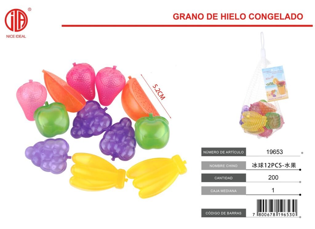 BOLA DE CUBO DE HIELO 12PCS