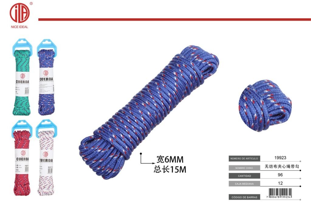 CUERDA CON GANCHO 6MM15 150G