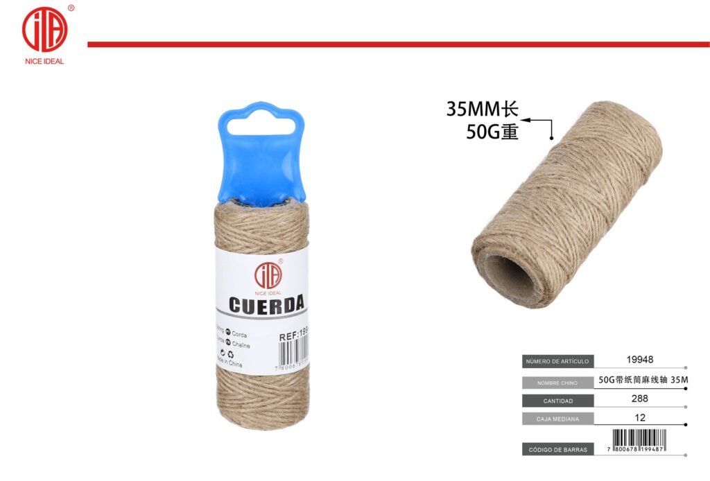 CARRETE DE HILO 50G 35M