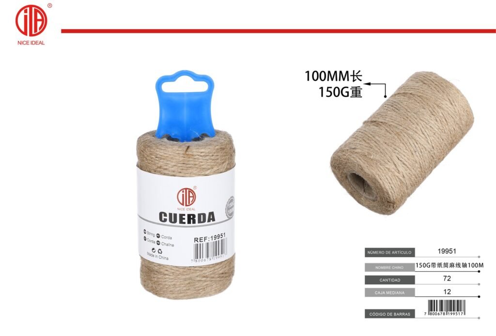 CARRETE DE HILO 150G 100M