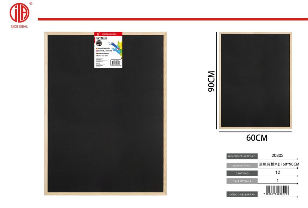 TABLERO DE PIZARRA MDF60*90CM