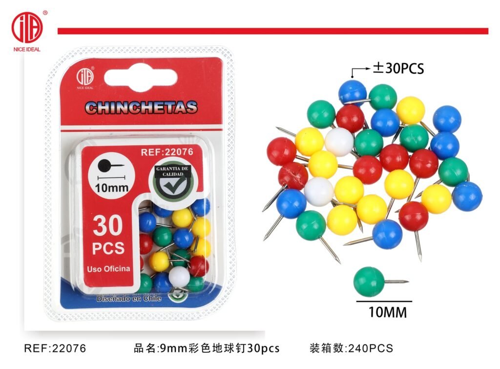 CHINCHETA 0003 9MM 30PCS
