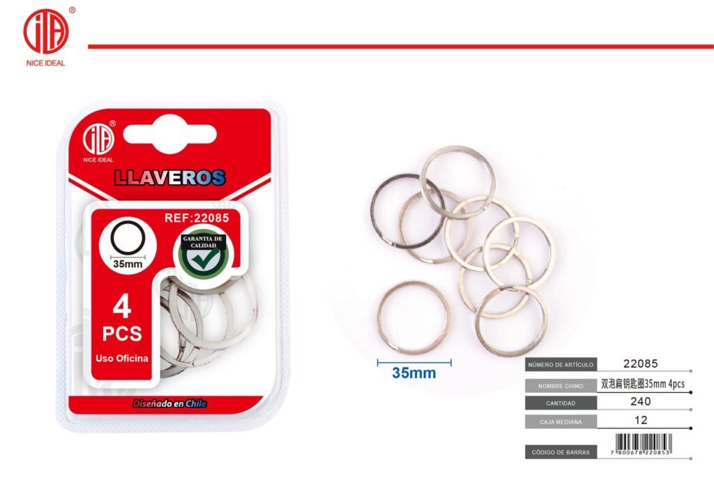 LLAVERO 35MM 4PCS