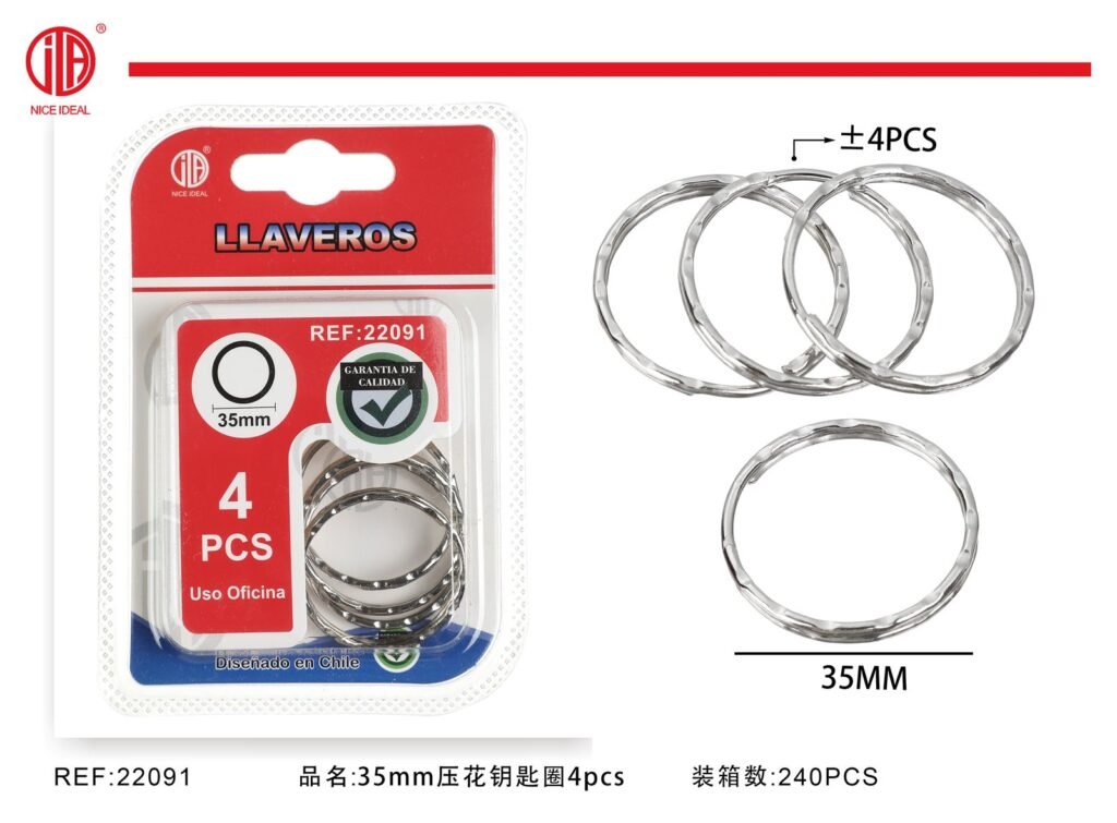 LLAVERO 35MM 4PCS