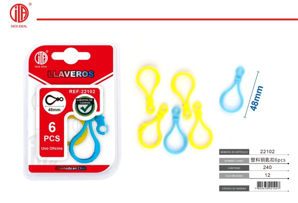 LLAVERO 6PCS
