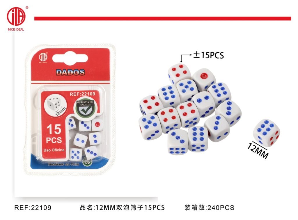 DADO 12MM 15PCS